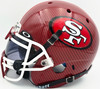 Jerry Rice Autographed San Francisco 49ers Red Full Size Schutt Authentic Helmet "HOF, 3x SB Champ, SBXXIII MVP" Beckett BAS Witness #L45240