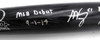 Alex Verdugo Autographed Rawlings Bat Boston Red Sox, New York Yankees "MLB Debut 9-1-17" Beckett BAS #L11596
