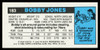 Bobby Jones Autographed 1980-81 Topps Card #183 Philadelphia 76ers SKU #259737