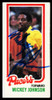 Mickey Johnson Autographed 1980-81 Topps Card #119 Indiana Pacers SKU #259791