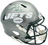 LaDainian Tomlinson Autographed New York Jets Flash Gray Full Size Speed Replica Helmet "HOF 17" Beckett BAS Witness Stock #261832