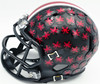 TreVeyon Henderson Autographed Ohio State Buckeyes Alternate Black Speed Mini Helmet Beckett BAS Witness Stock #261834
