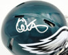 Alshon Jeffery Autographed Philadelphia Eagles Green Speed Mini Helmet Beckett BAS QR Stock #261887