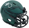 Alshon Jeffery Autographed Philadelphia Eagles Rave Green Speed Mini Helmet Beckett BAS QR Stock #261889