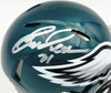 Eric Allen Autographed Philadelphia Eagles Green Speed Mini Helmet Beckett BAS QR Stock #261890