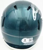 Eric Allen Autographed Philadelphia Eagles Green Speed Mini Helmet Beckett BAS QR Stock #261890
