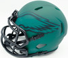 Eric Allen Autographed Philadelphia Eagles Rave Green Speed Mini Helmet Beckett BAS QR Stock #261893