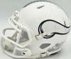 Jordan Addison Autographed Minnesota Vikings White 2024 Salute To Service Speed Mini Helmet (In Black) Beckett BAS QR Stock #261904