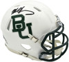 Mike Singletary Autographed Baylor Bears White Speed Mini Helmet Beckett BAS Witness Stock #261922