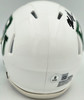 Mike Singletary Autographed Baylor Bears White Speed Mini Helmet Beckett BAS Witness Stock #261922