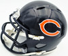 Brian Urlacher Autographed Chicago Bears Blue Speed Mini Helmet (In Orange) "HOF 18" Beckett BAS Witness Stock #261925