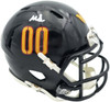 Mike Sainristil Autographed Washington Commanders Black 2022 Alternate Speed Mini Helmet Beckett BAS Witness Stock #261954