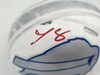 LeSean McCoy Autographed Buffalo Bills White Rivalries Speed Mini Helmet Beckett BAS Witness Stock #261965
