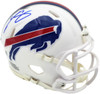 LeSean McCoy Autographed Buffalo Bills White Speed Mini Helmet JSA Witness Stock #261966