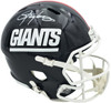 Lawrence Taylor Autographed New York Giants Blue 1980-99 Throwback Full Size Speed Replica Helmet Beckett BAS Witness Stock #261939