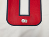 Washington Capitals Alex Ovechkin Autographed White Jersey Beckett BAS QR Stock #261918