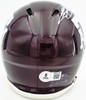 Johnny Manziel Autographed Texas A&M Aggies Maroon Speed Mini Helmet "12 HT" Beckett BAS Witness Stock #262059