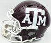 Johnny Manziel Autographed Texas A&M Aggies Maroon 2020 Full Size Speed Replica Helmet "12 HT" Beckett BAS Witness Stock #261979