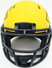 Kenneth Walker III Autographed Kansas City Chiefs Rave Yellow Rave Speed Mini Helmet Beckett BAS Witness Stock #262138