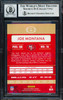 Joe Montana Autographed 2015 Donruss Card #161 San Francisco 49ers Auto Grade Gem Mint 10 Beckett BAS #19663643