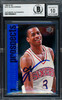 Allen Iverson Autographed 1996-97 Upper Deck SP Rookie Card #141 Philadelphia 76ers Auto Grade Gem Mint 10 Beckett BAS #19659441