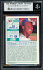 Ken Griffey Jr. Autographed 1989 Score Traded Rookie Card #100T Seattle Mariners Beckett BAS #19664877
