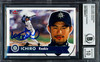 Ichiro Suzuki Autographed 2001 Fleer Tradition Rookie Card #452 Seattle Mariners Auto Grade Gem Mint 10 Beckett BAS #19664017