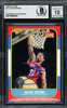 Julius Dr. J Erving Autographed 1986-87 Fleer Card #31 Philadelphia 76ers Auto Grade Gem Mint 10 Beckett BAS #19658681