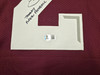Texas A&M Aggies Johnny Manziel Autographed Maroon Jersey "Johnny F'cking Football" Beckett BAS Witness Stock #262052