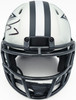 George Pickens Autographed Dallas Cowboys Silver Rave Speed Mini Helmet JSA Witness Stock #262393