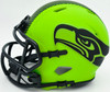 Earl Thomas III Autographed Seattle Seahawks Rave Green Speed Mini Helmet Beckett BAS Witness Stock #262451