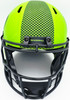 Earl Thomas III Autographed Seattle Seahawks Rave Green Full Size Replica Speed Helmet "SB XLVIII Champs" Beckett BAS Witness Stock #262441