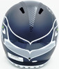 Ernest Jones IV Autographed Seattle Seahawks Blue Full Size Speed Replica Helmet "The Darkside" MCS Holo Stock #262470