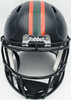 Malachi Toney Autographed Miami Hurricanes Night Black Alternate Full Size Speed Replica Helmet JSA Witness Stock #262504
