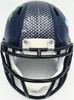 Byron Murphy II Autographed Seattle Seahawks Blue Super Bowl LX Champions Logo Speed Mini Helmet MCS Holo Stock #262525