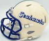 Byron Murphy II Autographed Seattle Seahawks Cream Retro Speed Mini Helmet MCS Holo Stock #262526