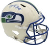 Byron Murphy II Autographed Seattle Seahawks Cream Retro Full Size Speed Replica Helmet MCS Holo Stock #262529