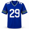 Seattle Seahawks Earl Thomas III Autographed Blue Throwback Jersey Beckett BAS Witness Stock #262454