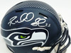 Richard Sherman Autographed Seattle Seahawks Blue Speed Mini Helmet RS Holo #12720