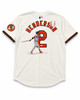 Baltimore Orioles Gunnar Henderson Autographed White Hand Painted Nike Authentic Collection Jersey Size 56 Beckett BAS Witness #1W824146