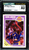 Magic Johnson Autographed 1989-90 Fleer Card #77 Los Angeles Lakers (Smudged) CGC x JSA #6131791180
