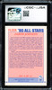 Magic Johnson Autographed 1990-91 Fleer Sticker Card #4 Los Angeles Lakers Auto Grade Gem Mint 10 CGC x JSA #6131791209