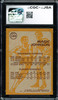 Magic Johnson Autographed 1981-82 Topps Card #109 Los Angeles Lakers CGC x JSA #6131791055