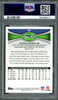 Russell Wilson Autographed 2012 Topps Chrome Rookie Card #40 Seattle Seahawks PSA 8 Auto Grade Mint 9 PSA/DNA #50466471