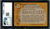 Magic Johnson Autographed 1981-82 Topps Card #21 Los Angeles Lakers Auto Grade Gem Mint 10 (Off-Center) CGC x JSA #6131791017