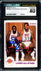 Magic Johnson Autographed 1984-85 Star Arena Card #9 Los Angeles Lakers CGC x JSA #6131791193