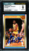 Magic Johnson Autographed 1988-89 Fleer Card #123 Los Angeles Lakers CGC x JSA 9 Auto Grade Gem Mint 10 CGC x JSA #6131791183
