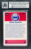 Hakeem Olajuwon Autographed 1986 Fleer Stickers "The Dream" Rookie Card #9 Houston Rockets Auto Grade Gem Mint 10 Beckett BAS #14127430