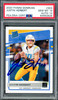 Justin Herbert Autographed 2020 Panini Donruss Rated Rookie Card #303 Los Angeles Chargers PSA 10 Auto Grade Gem Mint 10 PSA/DNA #64992626