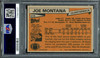 Joe Montana Autographed 1981 Topps Rookie Card #216 San Francisco 49ers Auto Grade Gem Mint 10 PSA/DNA #77941037